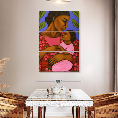 Mère et bébé africain