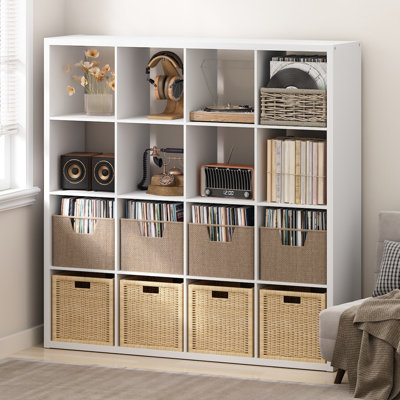Cubicle 147.19cm H Media Shelves