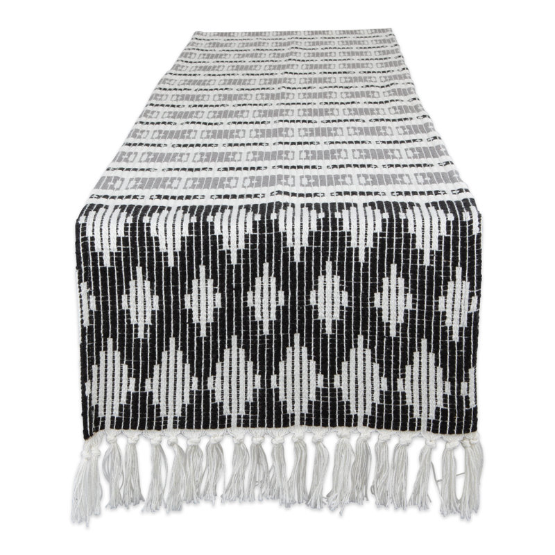 Linney Colby Southwest Table Runner, Black