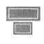 Tapis de bain réversible en microfibre touffetée à poils longs-804395519
