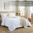 Lightweight Pre washed California King Bedspread Set | Soft Microfiber Quilt Set| Hotel-Quality Finish-121432086-121432090