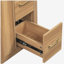Armoire de rangement moderne de 36 po avec cadre en pin massif, 1 porte à fermeture douce et 3 tiroirs, armoire de rangement moderne-1486669751