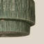 Cocktail Two-Tier Grass Pendant in Green