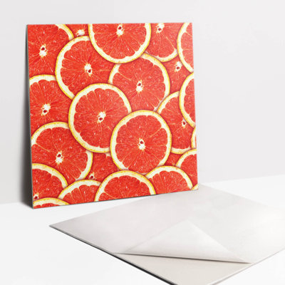 Cheriton 30cm x 30cm PVC Mosaic Tile in Red