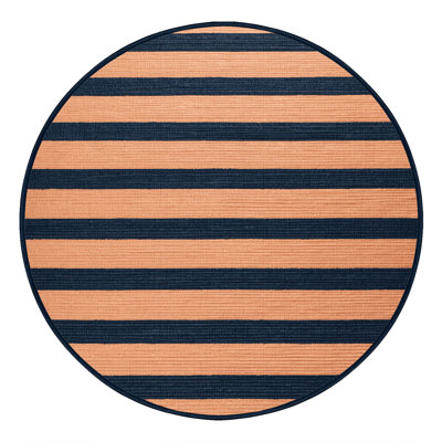 Machine Washable Horizontal Stripes Gray Area Rug