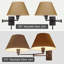 Bras articulé en nickel brossé à 1 lumière Express-812047974-812047975