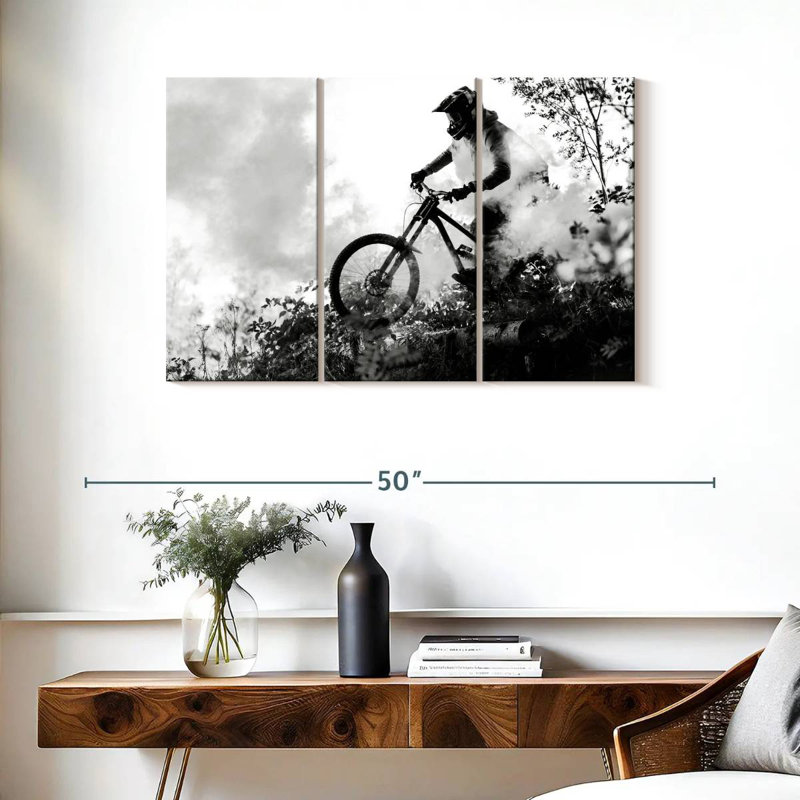 Sireci Misty Mountain Bike Drive, 24" H x 38" W