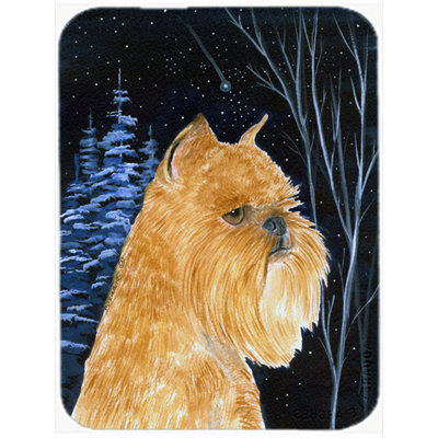 Red Barrel Studio® Bernadeta Brussels Griffon Glass Cutting Board
