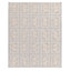 Scandinavian Rug In White, Beige Geometric Pattern By Rug & Kilim