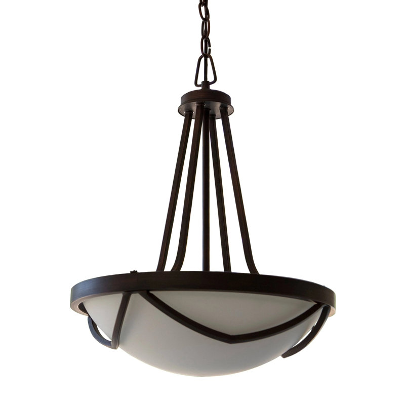 Luminaire suspendu 1 lampe à simple cuve Eufaula