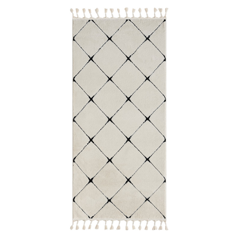 Illumina Tapis white Rug, Rectangle 100 x 200cm