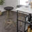 Melster 30" Modern Industrial Metal Backless Circular Bar Stool-1062454571