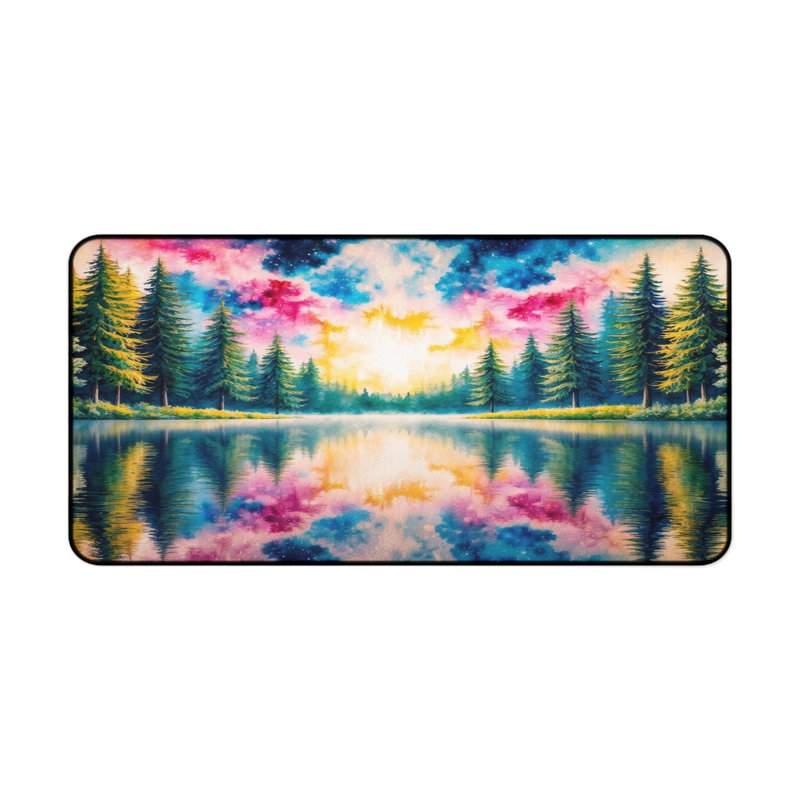 Polyester Desk Pad, 14.4x12.1