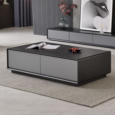 Table de salon moderne et simple rectangulaire
