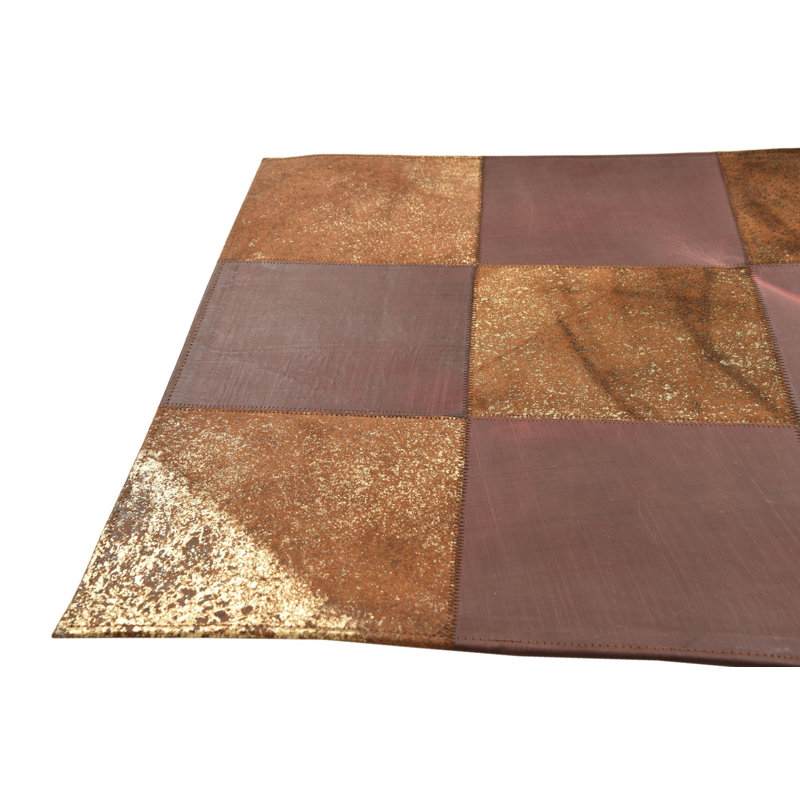 Tapis brun et marron Juliana