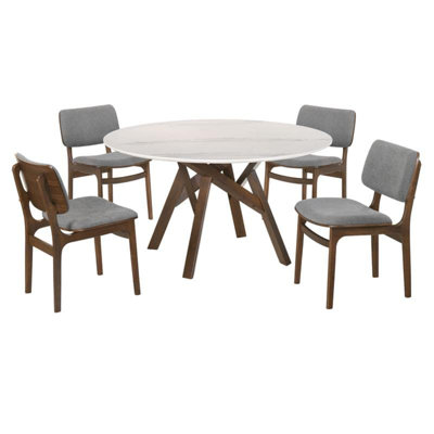 Schorr 5 - Piece Dining Set -  Corrigan StudioÂ®, 9B2FFA1949FD4868AADB40426428EFB3