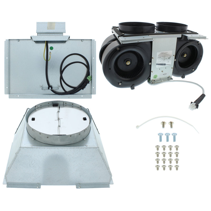 Motor 1100 CFM Dual Internal Blowers For Range Hoods