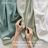 Comfortable Cotton Bedding Sets, Modern Sage Green Blanket For Home
