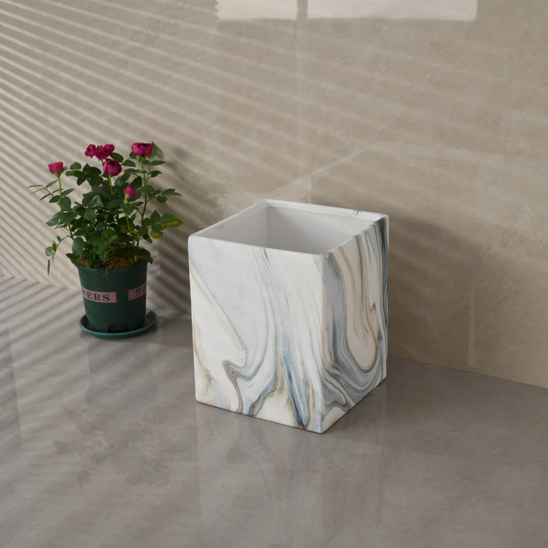 Ensemble d'accessoires de salle de bain en résine 7 pièces