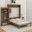Grand lit escamotable avec tablettes-488564543