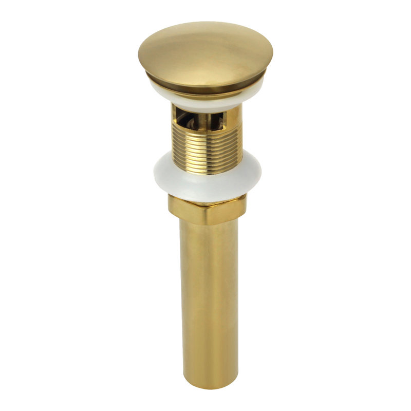 2.6'' W Pop-Up Yes, Brass Gold