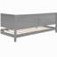 Twin Size Wood Daybed/Sofa Bed, Grey-129933893