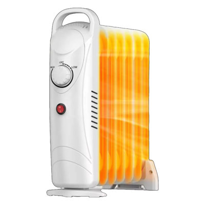 Mini 7 Fins Portable Oil Filled Radiator Heater