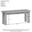 Dover Upholstered Bench-33399089