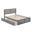 Lit plateforme en bois de qualité supérieure avec pied de lit et lit gigogne Jaqson-49622940-101270472