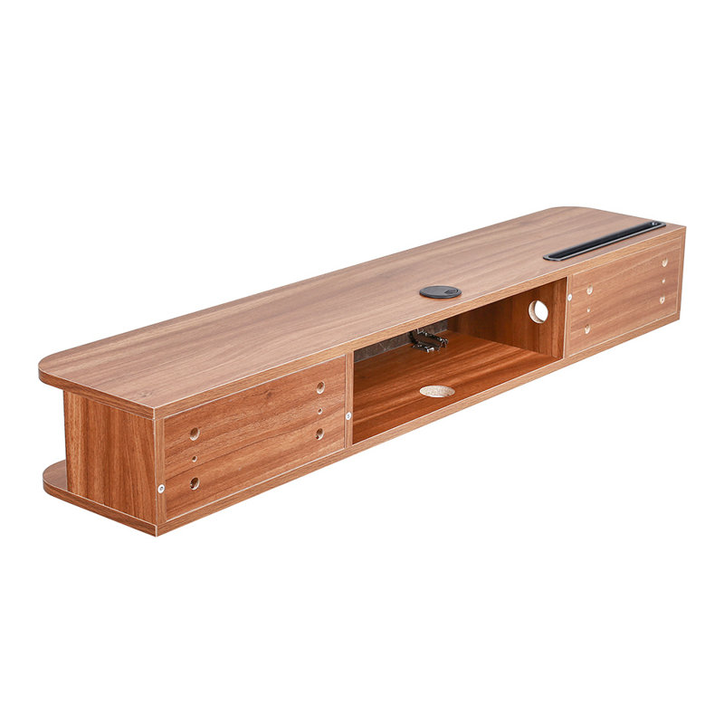 Bronislav Unfinished Floating TV Stand for TVs up to 24"
