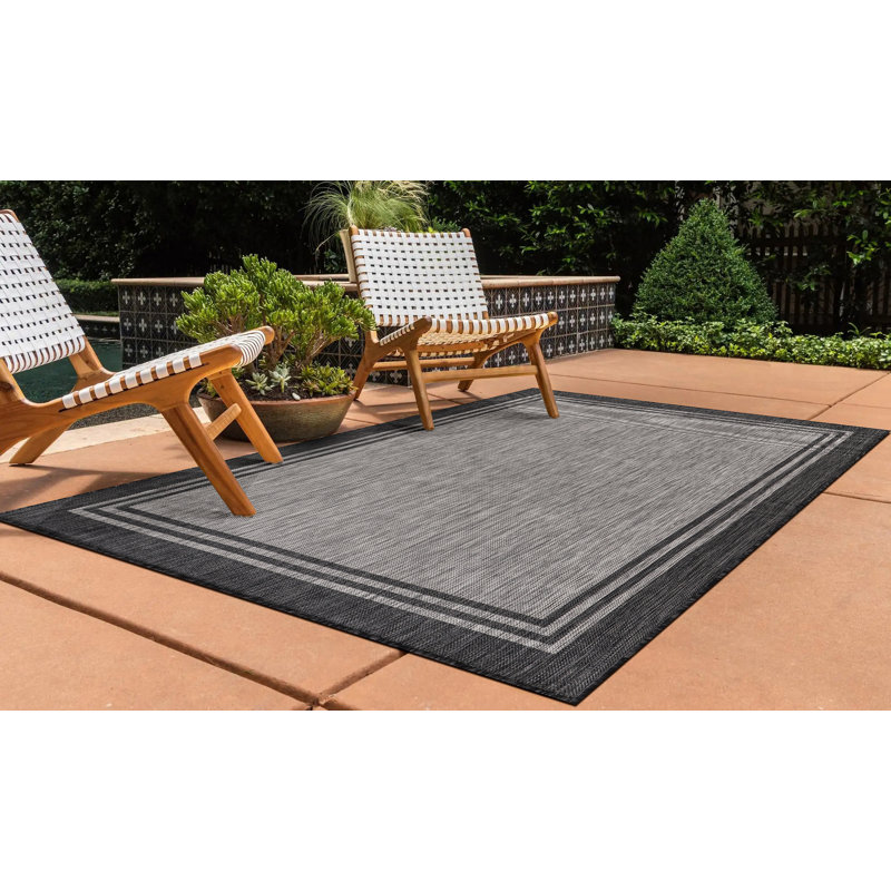 Tapis intérieur / extérieur lavable Modern, Rectangle 6 pi x 9 pi