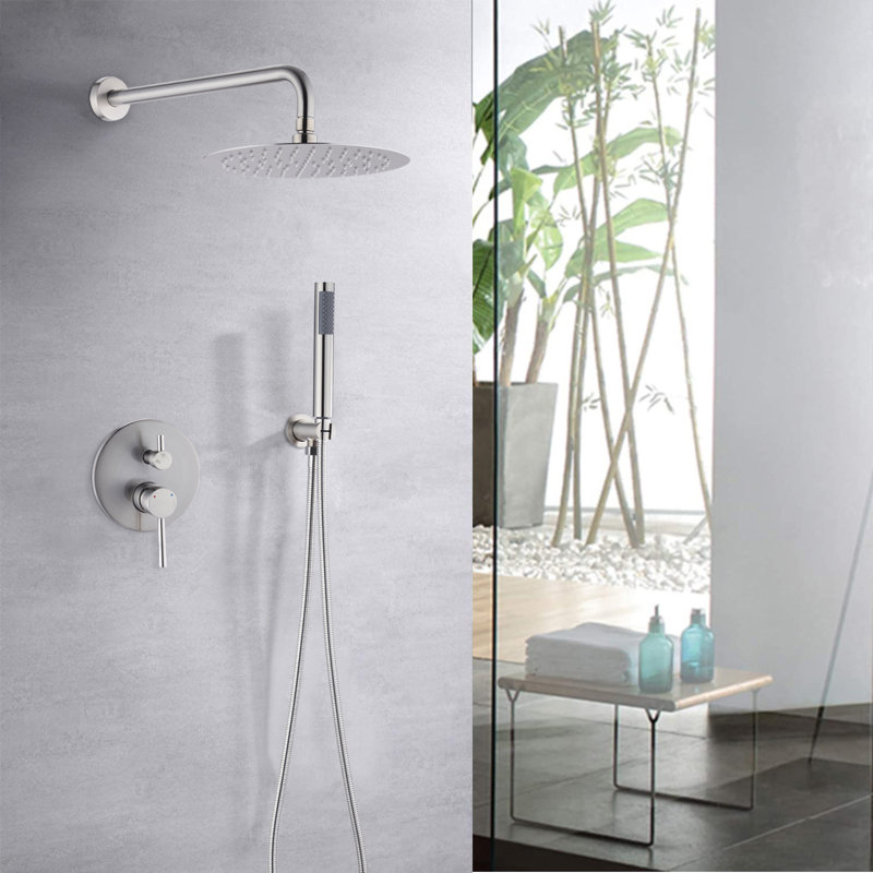 Dycus All-In-One Kit with Rough in-Valve, Brushed Nickel