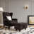 Julionna 28.5" Wide Flannel Upholstered Storage Ottoman