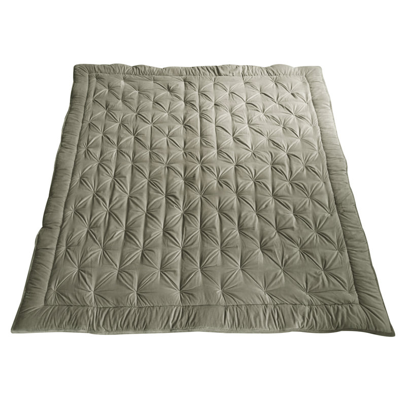 Cyra Solid Colour Bedspread, Neutral