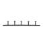 Rustic Modern 15" Railroad Iron Wall Hook