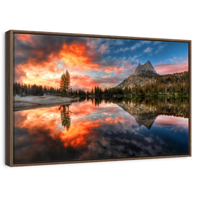 Coucher de soleil au parc Yosemite
