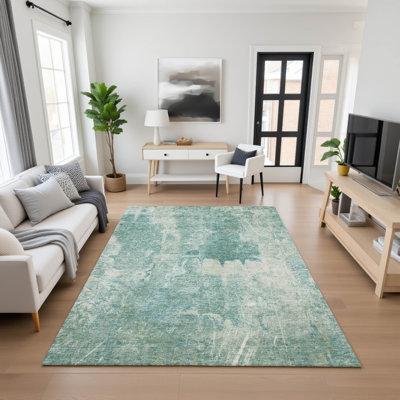 Tapis abstrait lavable à la machine de qualité supérieure Mayfield AMF2226