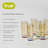 Shooter 2 oz Shot Glasses in Assorted Colors