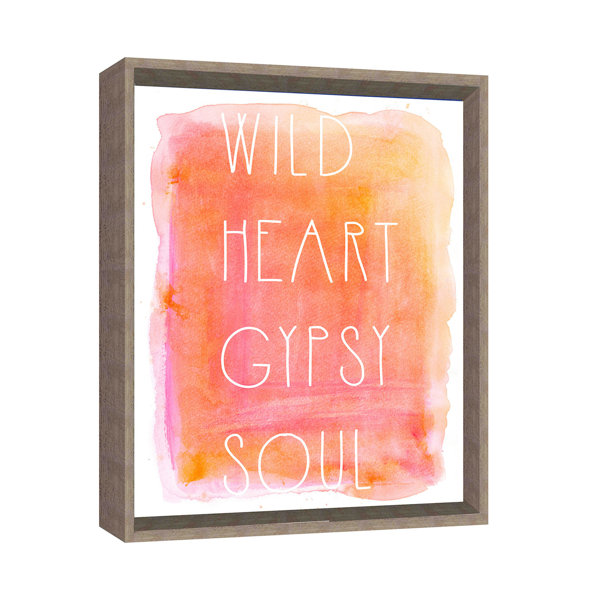 PTM Images Gypsy Soul Reverse Inverse Framed Painting Print | Wayfair