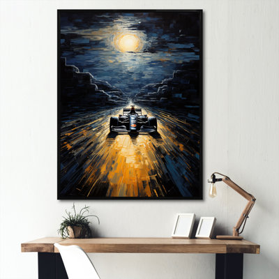 Midnight Formula Car Race Track I
