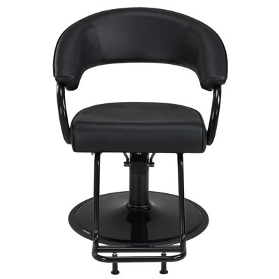 Hydraulic Salon Chair with 360°Swivel & Adjustable Height