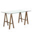 Brady Glass Writing Desk Executive Desk-1101111473-1101111478