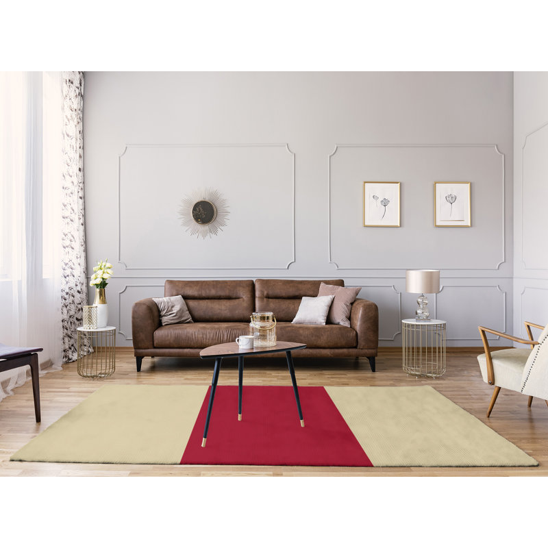 Chenille Striped Indoor Rug, Rectangle 5' x 7'