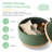 Verona 29" Round Ottoman With Solid Wood Base And Reversible Lid-124563583