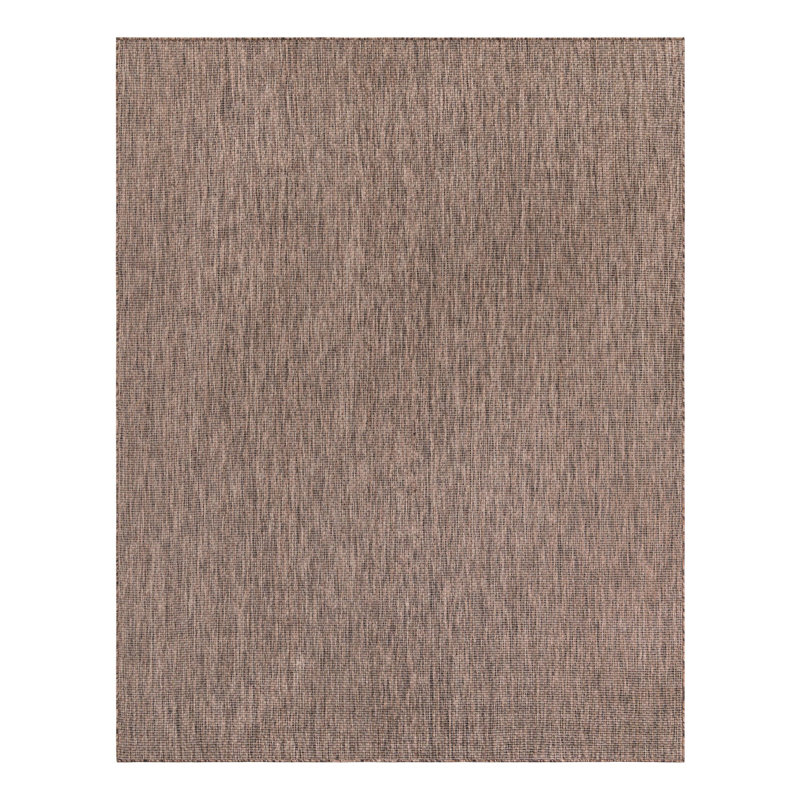 Abderus Light Brown Indoor Area Rug, Rectangle 7'10" x 10'