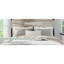 King Size Bed Frame With Upholstered Headboard, Ports, Smart Led Lights, Wood Slats, No Box Spring Needed, Modern Design Charging Feature, Adjustable Solid Slat, Required-1082241796
