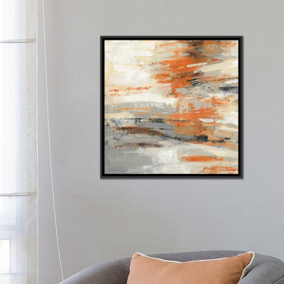 «Golden Dust Crop Orange» par Silvia Vassileva - reproduction d'art