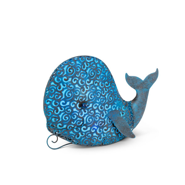 Trinx Fish & Sea Life Animals Metal Garden Statue & Reviews | Wayfair Fish & Sea Life Animals Metal Garden Statue