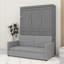 Murphy Wall Bed With Sofa Cushions-92100689