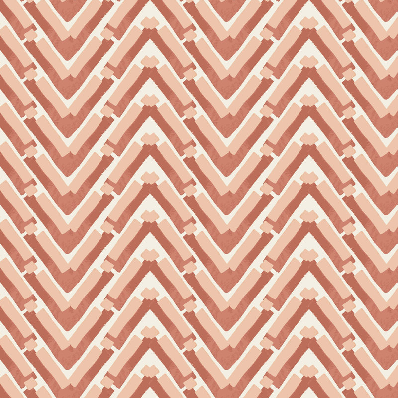 Chaise Begonia, Chevron pêche Stroke